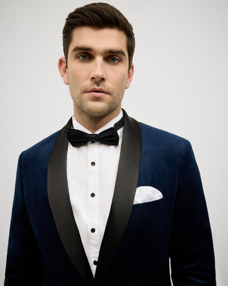 Black Tie Velvet Tuxedo, Midnight, hi-res
